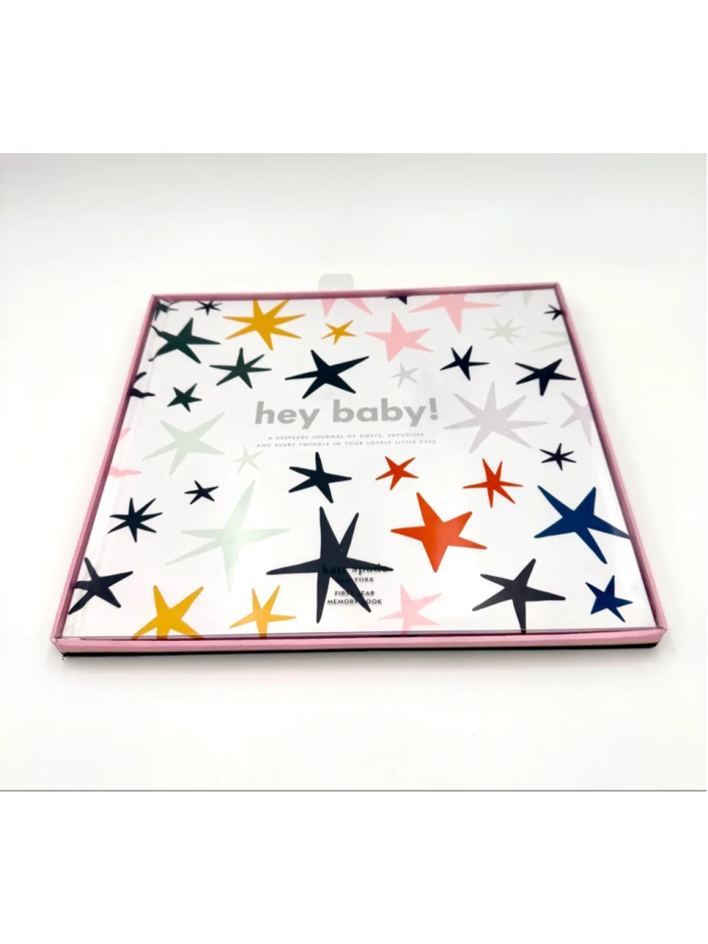 Kate Spade NY First Year Baby Book Dancing Stars Shower Gift Memory Keepsake New
